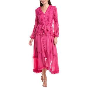 Ipponelli Womens  Midi Dress, Pink